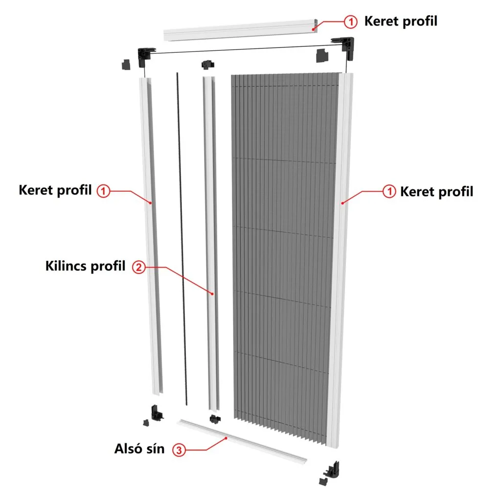 Almarde 26 plissé robantott ábra