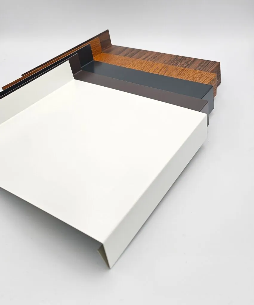 Lemez párkány színminta